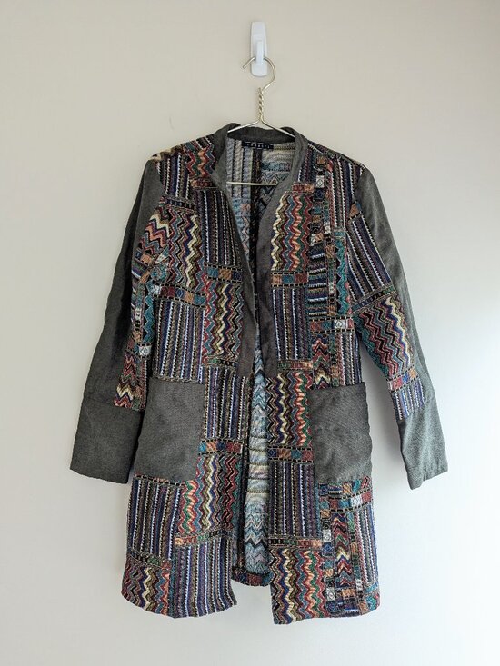 Funsport Tops - Funsport Multi colored Aztec Abstract Print light jacket